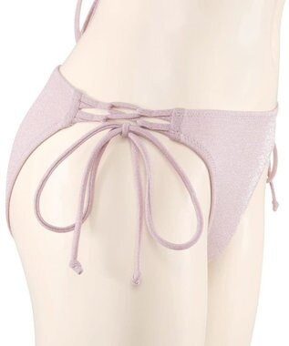 San-ai Resort（三愛水着楽園） 軽い着け心地でしっかり盛れる【楽盛り水着】　ラメギャザーワイヤー水着　9M　【San-ai Resort（サンアイリゾート）】 ピンク