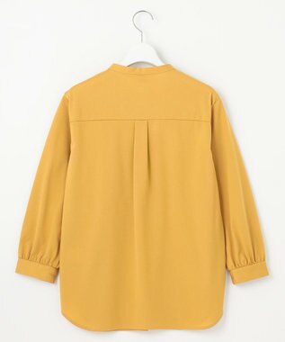 J.PRESS LADIES L トリコット ピンタック カットソー イエロー系