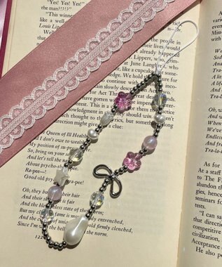 WEGO ビーズストラップキーホルダーH 柄3