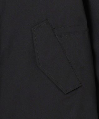 23区 S 【一部店舗限定/撥水加工】ミリタリー ダウンコート ブラック系