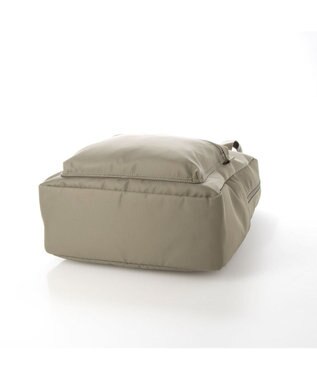 LA BAGAGERIE 10ポケット持ち手付きリュック Lサイズ グレージュ