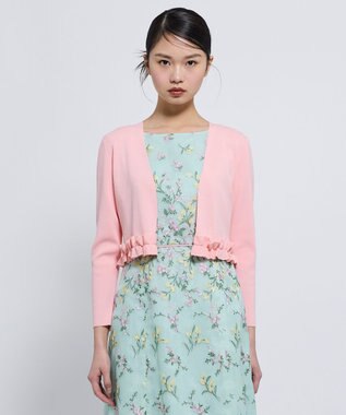 TOCCA 【松木育未さん着用】WHIP AIR BOLERO ボレロ ピンク系