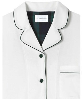 une nana cool 【綿100％】なめらかスムースパシャマ WH