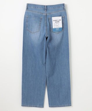 ANY L 【洗濯機可能/ストレッチ】ライトウェイトデニム フェードインディゴ