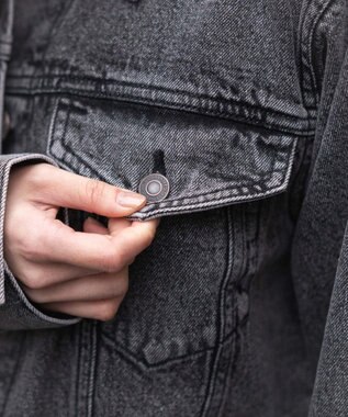 WEGO 【SETUP対応アイテム】デニムジャケット ブラックその他