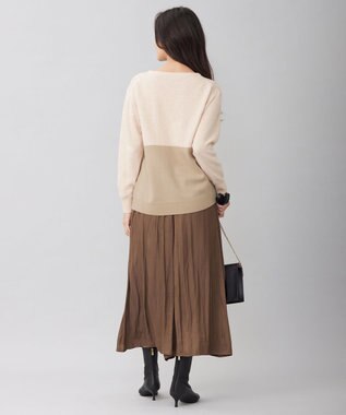 自由区 S 【WEB限定・ウエストゴム・長さ調整可・洗える】ビンテージツイル ギャザーパンツ ココア