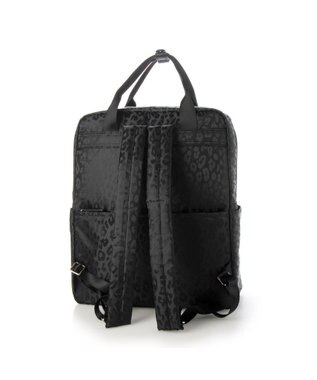 LA BAGAGERIE 10ポケット持ち手付きリュック Lサイズ レオパード