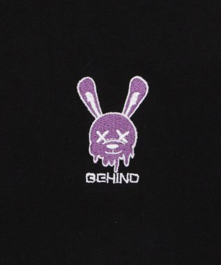 WEGO 【MLサイズ展開/綿100%】グラフィックワンポイントT（SS） ブラック