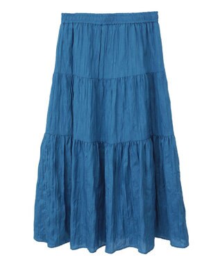 CRAFT STANDARD BOUTIQUE シャイニーワッシャースカート Blue