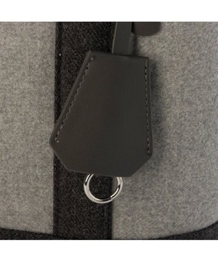 UNBILLION カシュカシュ cachechche / メルトン風パーテーショントート ダークグレー