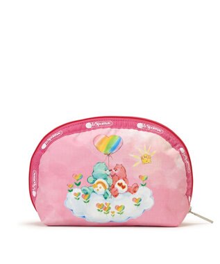 LeSportsac MEDIUM DOME/ケアベアピンクレインボー ケアベアピンクレインボー