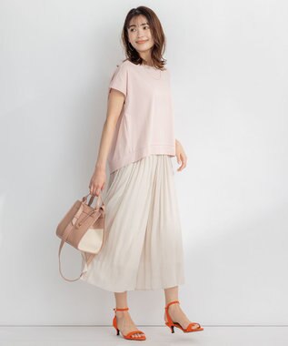 組曲 ４WAYハンド バッグ ピンク系