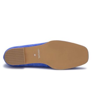 REGAL FOOT COMMUNITY 【リーガルレディース】F85R キルトフラットシューズ フラットシューズ ブルースエード