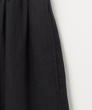 23区 【洗える】ブロドリーダンテル ティアードスカート ブラック系