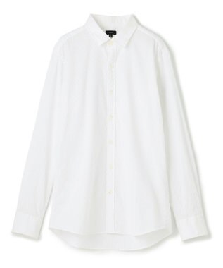 JOSEPH HOMME アロージャガードストレッチ　レギュラーカラーシャツ ホワイト系