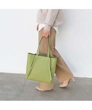 PELLE BORSA B5レザートート Fine フィーネ 5441 レタスグリーン