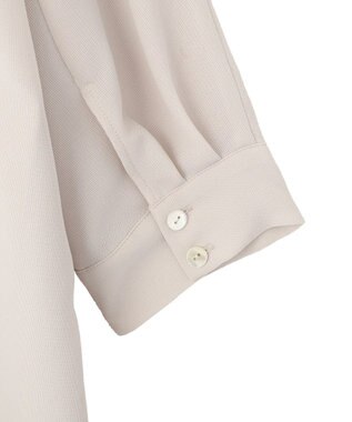 YECCA VECCA 【マシンウォッシャブル】シアージャケット Gray Beige