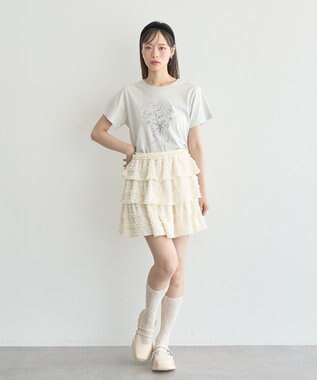 earth music&ecology ＯＲｉｅｎｔａｌ　ＴＲａｆｆｉｃ　メリージェーンスニーカー Ivory