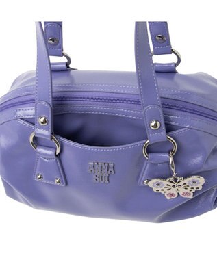 ANNA SUI ルーチェ ボストンバッグ パープル