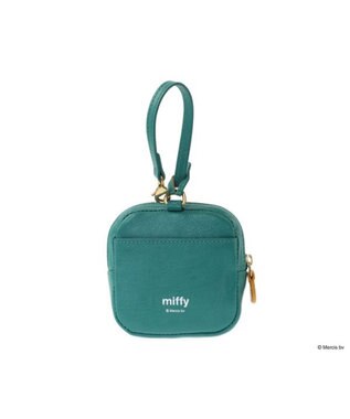 genten 【WEB限定】miffy collection ポーチ「ミッフィー」 グリーン