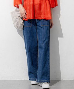 23区 【見上愛さん着用】23区 Summer DENIM ベイカーパンツ