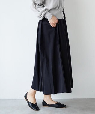 F/ACSION KAGA オーバースカート BLACK