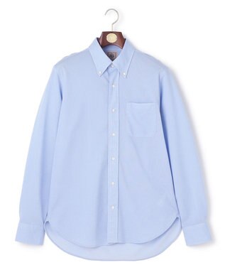 J.PRESS MEN 【夏に嬉しい高機能】TCカノコインレイ シャツ/B.D. サックスブルー系
