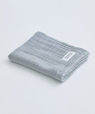 SHINTO TOWEL ランダムガーゼ フェイスタオル グレー