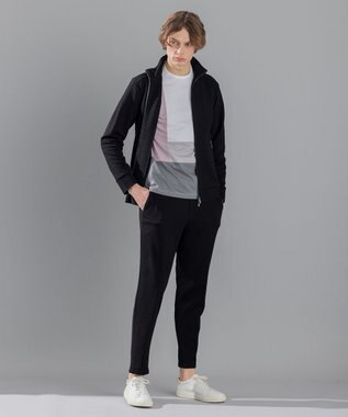 JOSEPH HOMME カラーコットンブロック クルーネックＴシャツ ホワイト系3