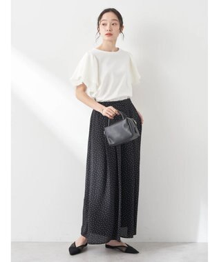 earth music&ecology 選べる丈スカーチョ Dot