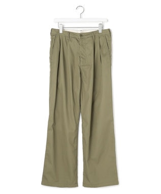 J.PRESS YORK STREET 【UNISEX】2タック チノパンツ カーキ系