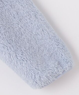 ANY KIDS ネコポケットボアブルゾン サックスブルー