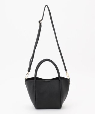 LA BAGAGERIE 【maison vert】 【軽量・ミニポーチ付き】２WAYトート ブラック