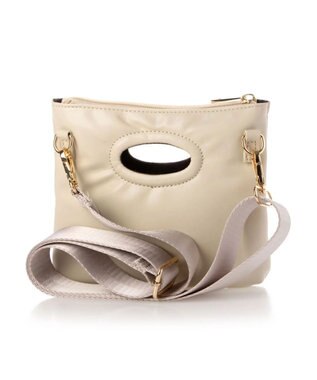 UNBILLION cachecache プクプクミニショルダー アイボリー