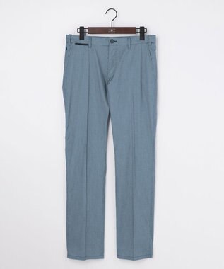 JOSEPH ABBOUD 【キングサイズ・ウエストも伸びる!/ストレッチ/軽量/Eco撥水/オーガニックコットン使用】マイクロピケストレッチ パンツ グレー系8