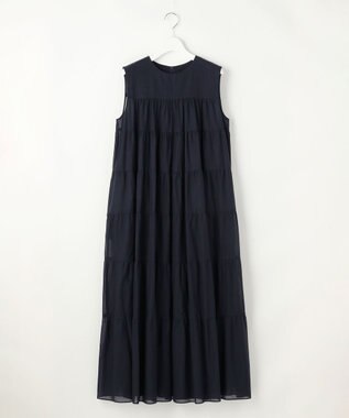  コットンティアード ワンピース