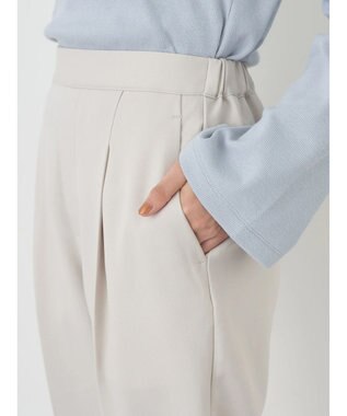 earth music&ecology テーパードパンツ Light Beige