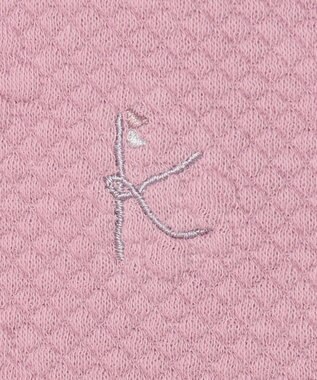 組曲 KIDS 【90-100㎝】フラワーキルト トレーナー ラベンダー