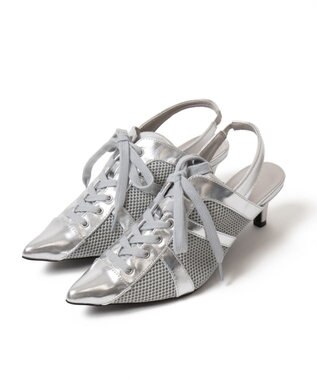 WEGO スニーカーミュール シルバー