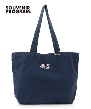 J.PRESS MEN 【J.PRESS ORIGINALS】【UNISEX】Garment Dyed Cotton Embroidery Eco Bag