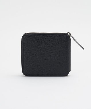 russet ラウンドジップハーフウォレット(SO-447) Black
