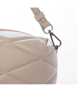 UNBILLION カカトゥ kakatoo / キルトスクエア2wayバッグ ベージュ