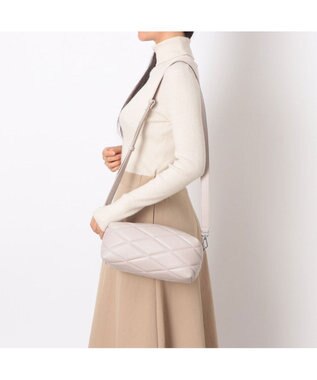 UNBILLION カカトゥ kakatoo / キルトスクエア2wayバッグ ベージュ