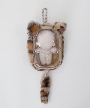 WEGO 【痛バ＆推し活グッズ】なりきりネコぬいポーチ 柄2