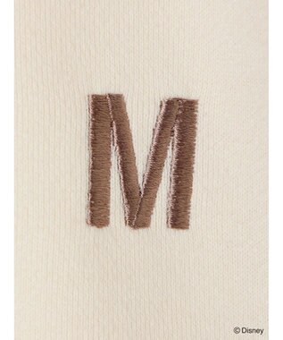 Green Parks Ｄｉｓｎｅｙ／裏毛袖プリントスウェット Ivory