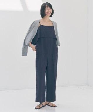 UNFILO イージーカーディガン クロップド グレー