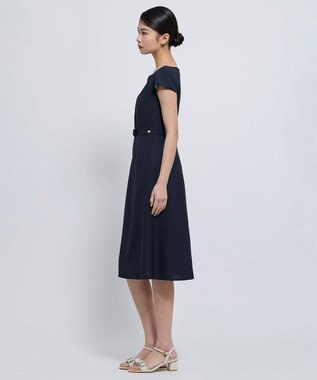 TOCCA 【松木育未さん着用・00サイズあり】BRIGHT BREEZE ドレス ネイビー系