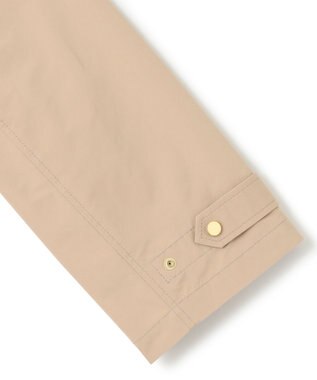 23区 L 【洗える/撥水加工】ブライトウェザークロス フーテッド アウター ベージュ系