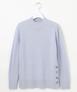 J.PRESS LADIES 【WEB限定カラーあり・洗える】CLEAR WOOL BLEND ニット 【WEB限定】ライラックブルー系