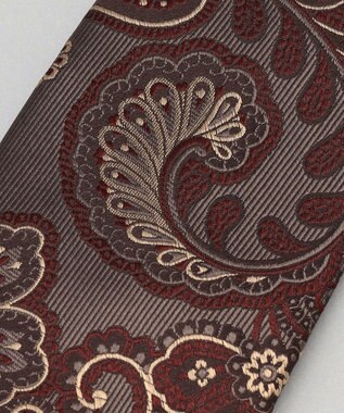 GOTAIRIKU GOTAIRIKU別注【MANTERO/マンテロ】ネクタイ_ペイズリー柄 ダークブラウン系8